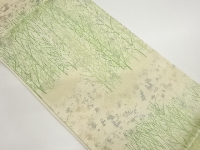 JAPANESE FUKURO OBI / WOVEN TREES